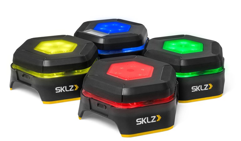5. SKLZ Reactive Flash: Simple Reactive Light Pods with Pre-set Games