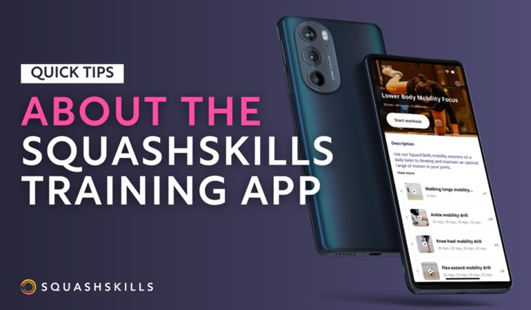1. SquashSkills Training App