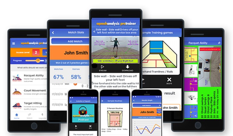4. SquashAnalysis Training App (Skills Challenges)