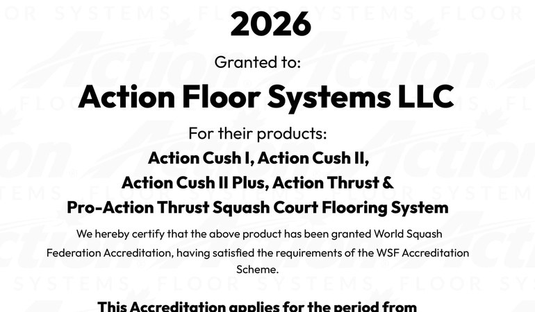 World Squash Federation (WSF): International Referee Certification