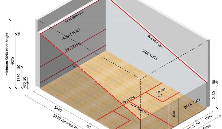 Squash Court Specifications (WSF Standards)