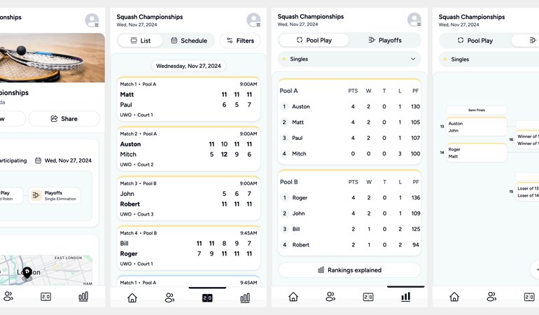 Smart Tournament Preparation and Scheduling
