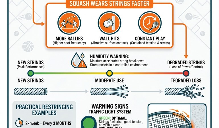 Why Restringing Matters in Squash