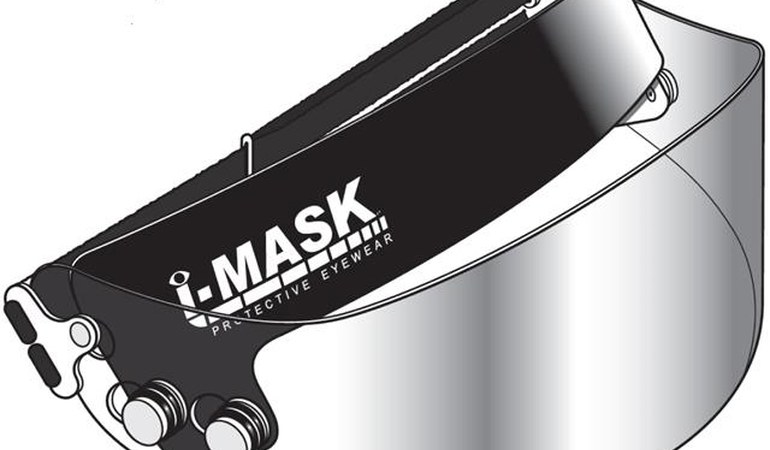 6. i-Mask Frameless Squash Visor