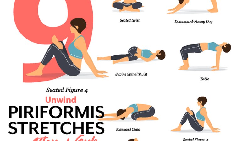 8. Gluteal Stretch (Piriformis Stretch)
