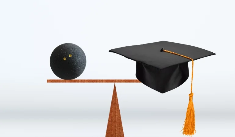 Balancing Squash and Academics as a Student-Athlete
