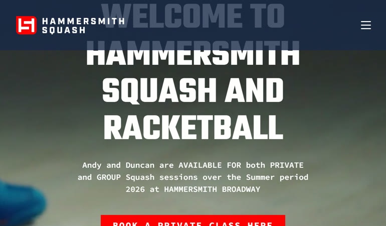 Hammersmith Squash, Hammersmith, West London