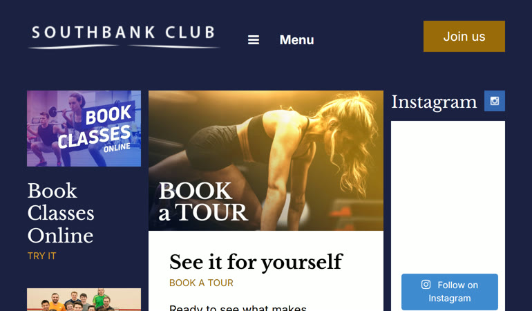 Southbank Club, Vauxhall, Central London