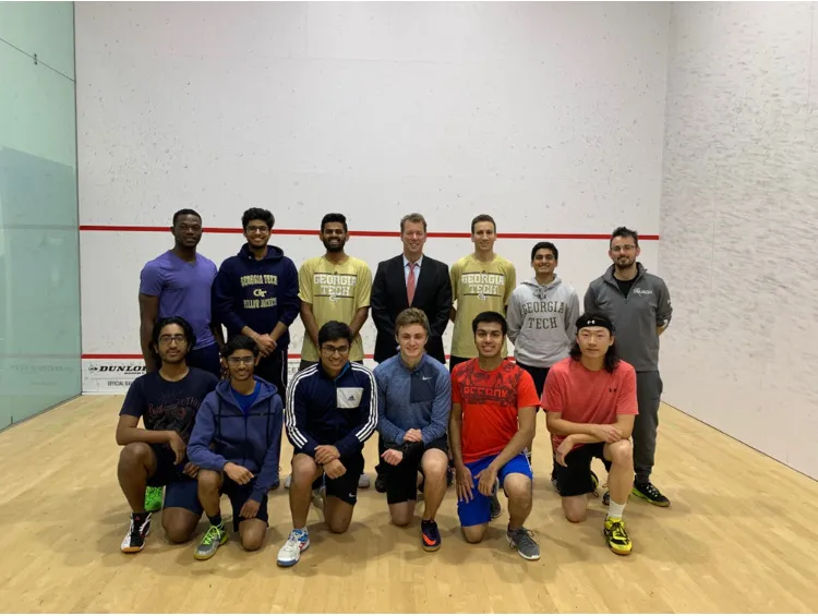 Georgia Tech Campus Recreation Center squash venue photo 1 of 2