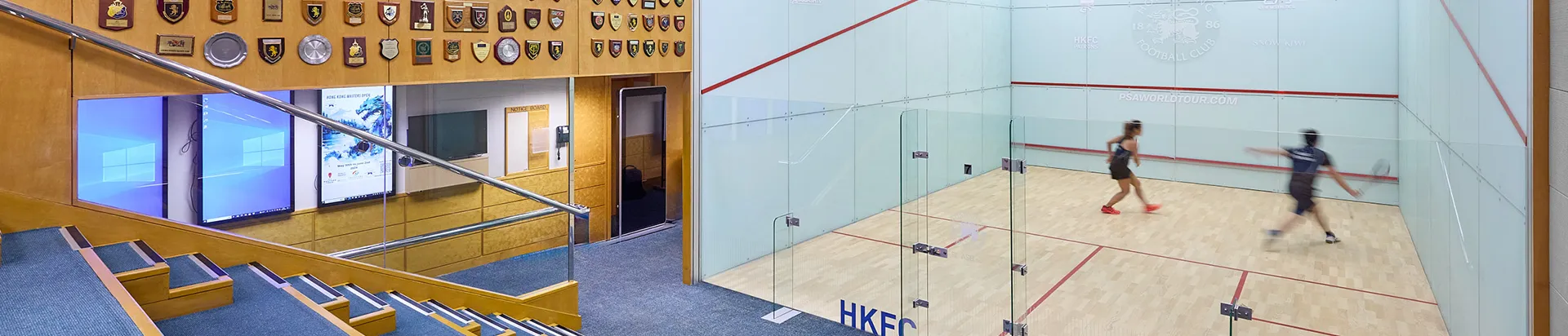 Hong Kong Football Club squash venue photo 7 of 7