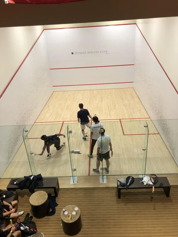 Detroit Athletic Club squash venue photo 8 of 10