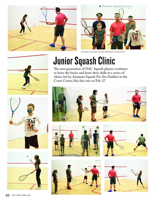 Detroit Athletic Club squash venue photo 7 of 10