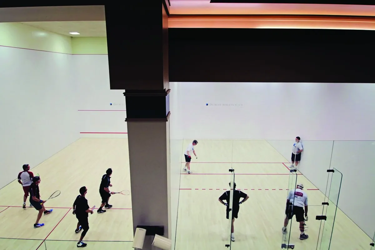 Detroit Athletic Club squash venue photo 5 of 10