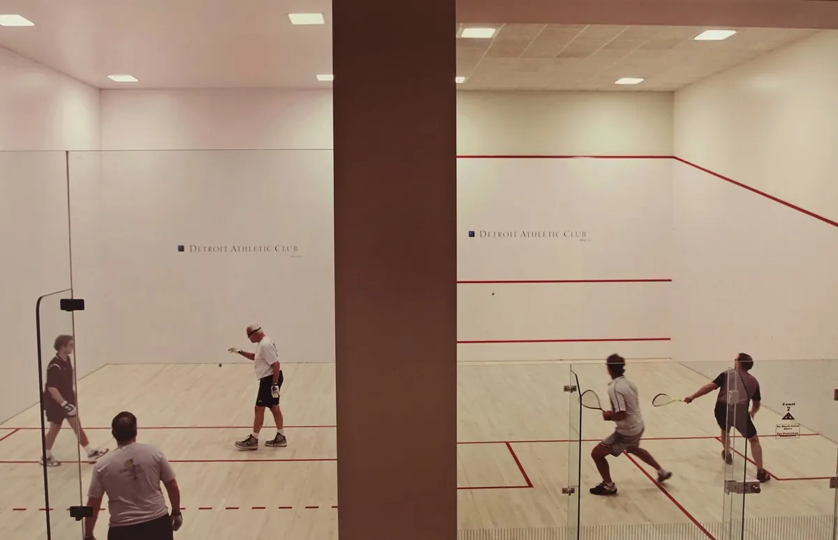 Detroit Athletic Club squash venue photo 3 of 10