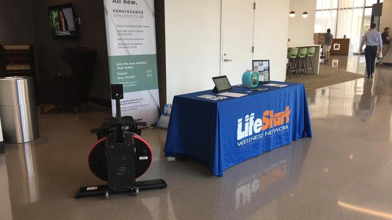 LifeStart At the Renaissance Athletic Club squash venue photo 5 of 9