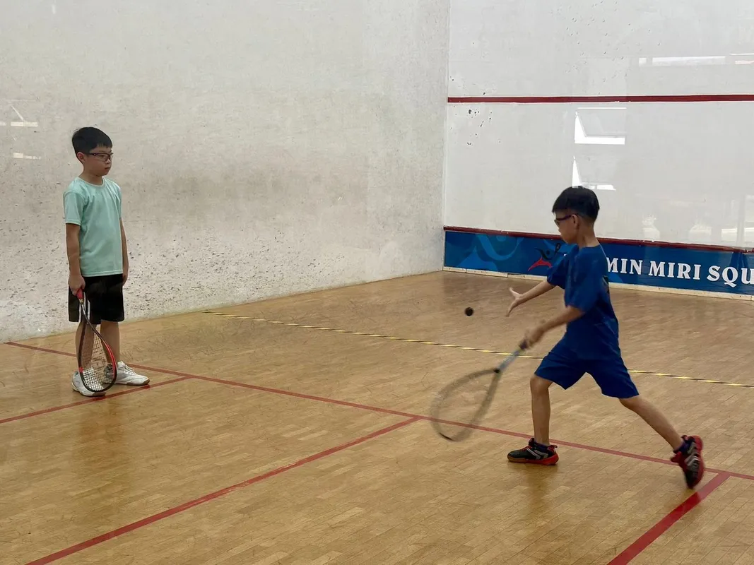 Pei Min Middle School @ Miri squash venue photo 9 of 10