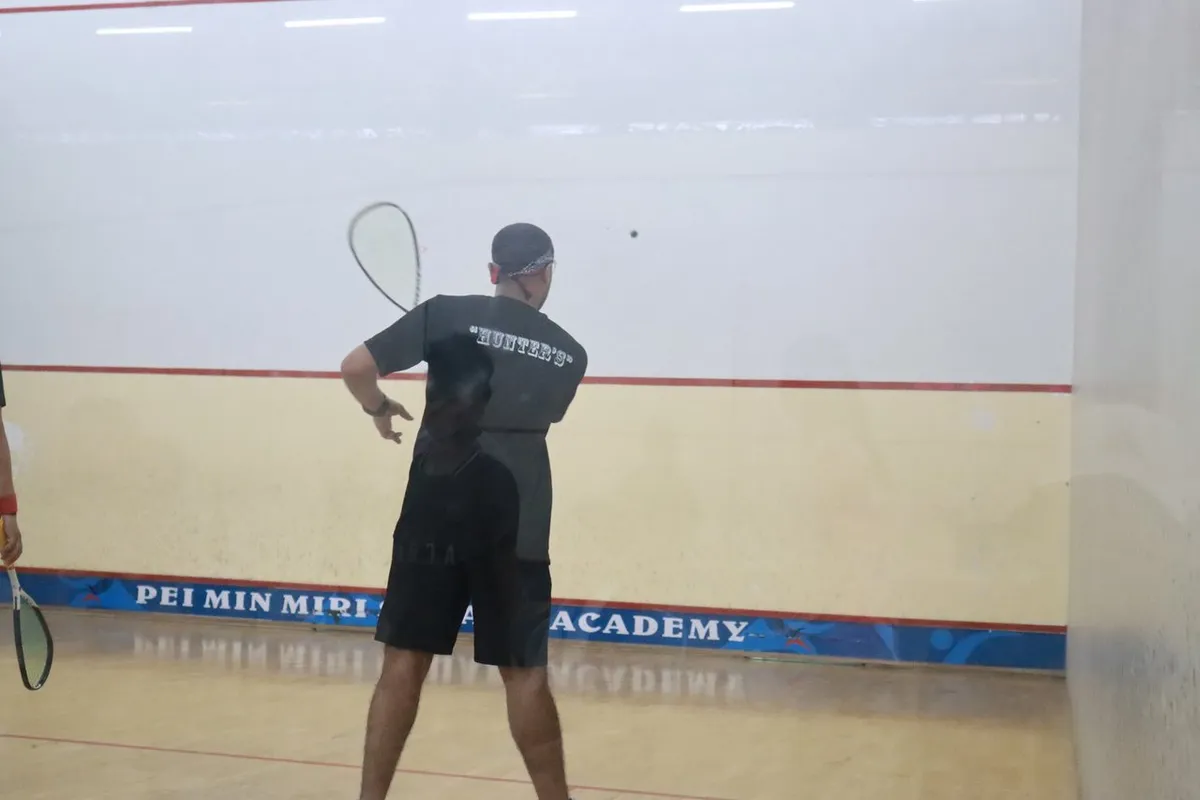 Pei Min Middle School @ Miri squash venue photo 7 of 10