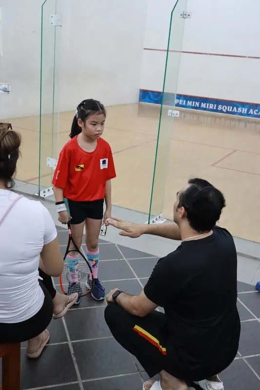 Pei Min Middle School @ Miri squash venue photo 5 of 10