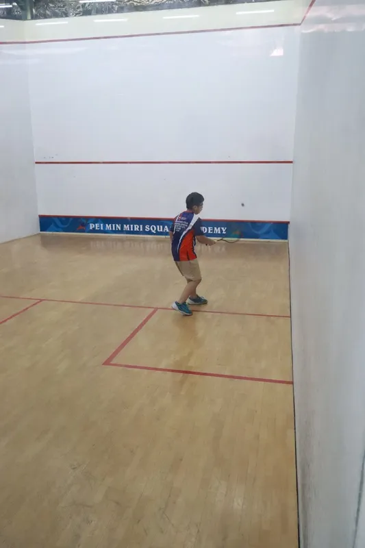 Pei Min Middle School @ Miri squash venue photo 4 of 10
