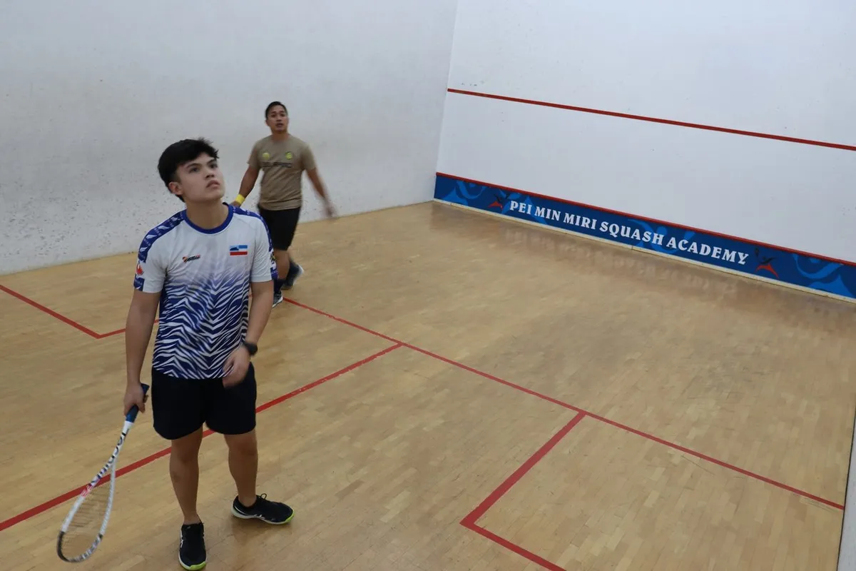 Pei Min Middle School @ Miri squash venue photo 3 of 10