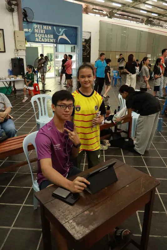 Pei Min Middle School @ Miri squash venue photo 1 of 10