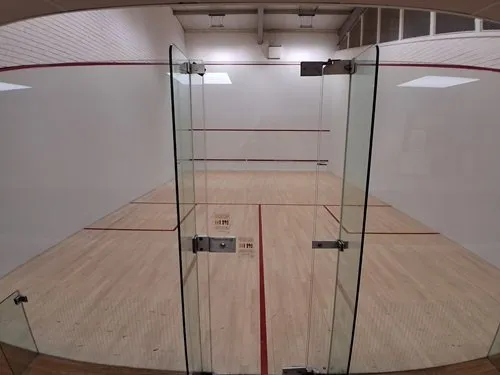 Rhondda Sports Centre vaccination centre squash venue photo 4 of 7
