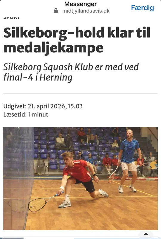 Silkeborg Squash Klub squash venue photo 5 of 10