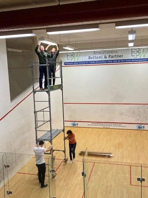 Squashcenter Ohringen (Squash Racket-Club Winterthur) squash venue photo 4 of 8