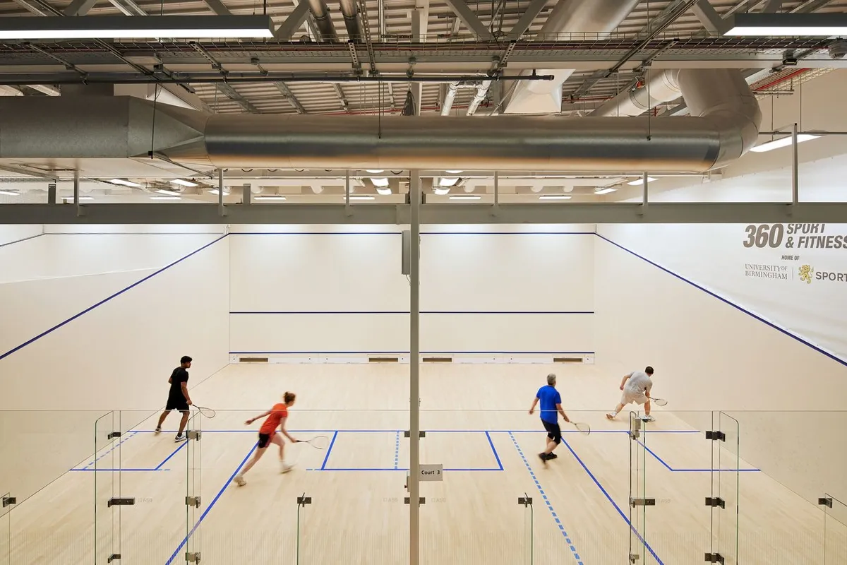 University of Birmingham Sport & Fitness squash venue photo 8 of 8