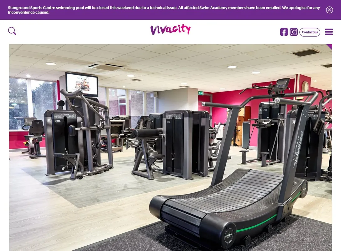 Vivacity Bushfield Leisure Centre squash venue photo 2 of 8
