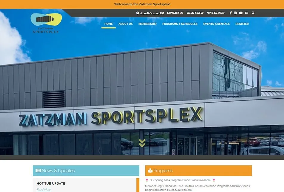 Zatzman Sportsplex squash venue photo 5 of 10
