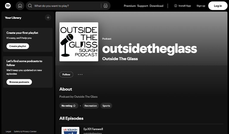 Outside The Glass on Spotify